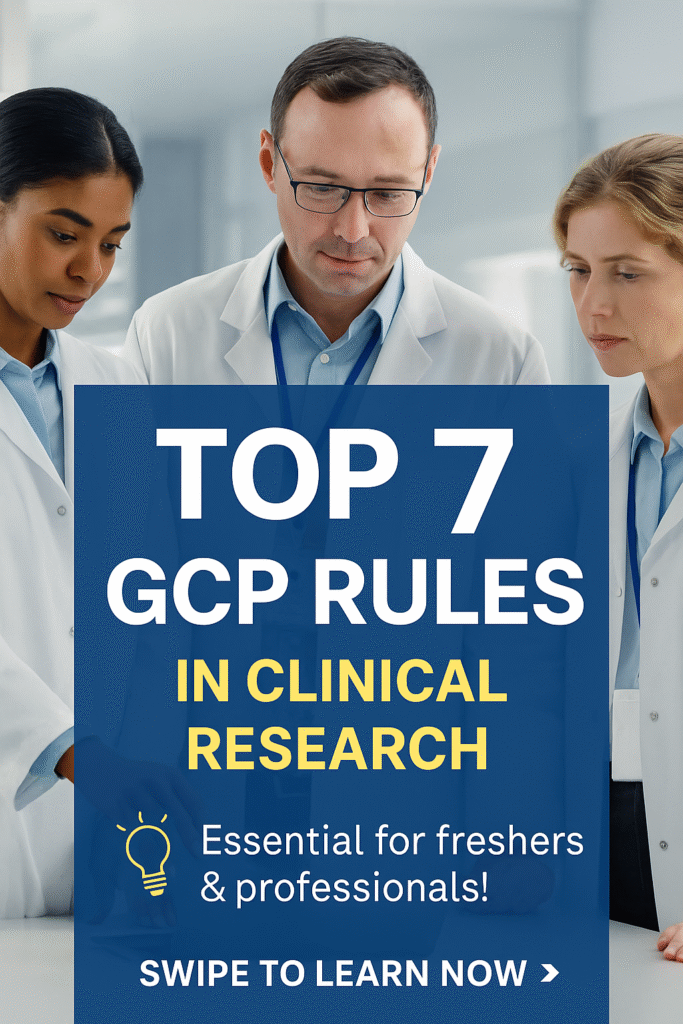 Top 7 GCP Rules