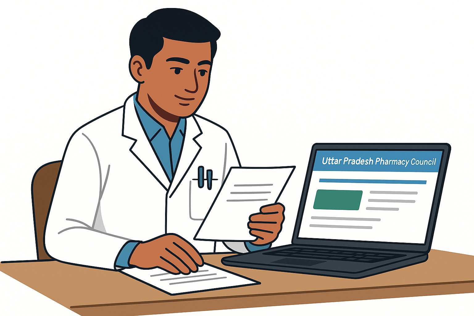 Register as a Pharmacist in Uttar Pradesh – Easy Step-by-Step Guide 2025