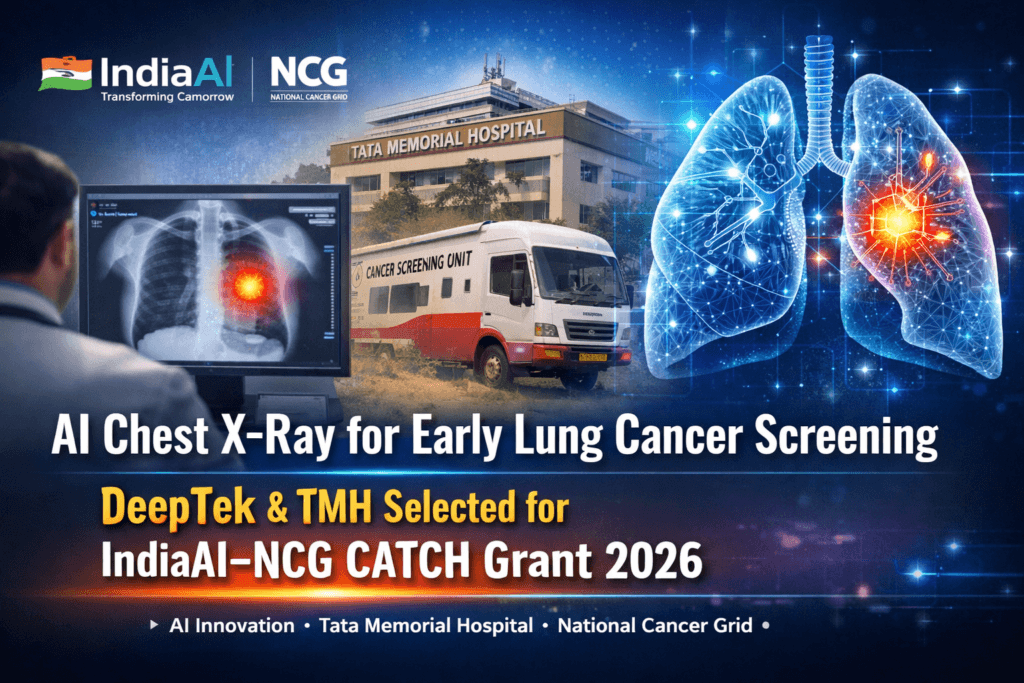 AI-Enabled Chest X-ray Screening for Early Lung Cancer Detection: DeepTek & Tata Memorial Hospital Collaboration